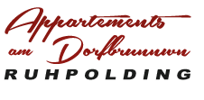 Appartements am Dorfbrunnen Ruhpolding Logo